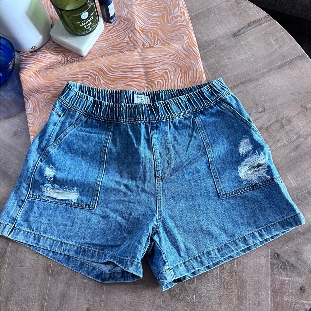 Women's Jean Shorts, Size XL